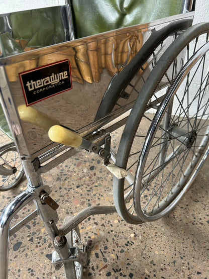 Green Vintage Wheelchair