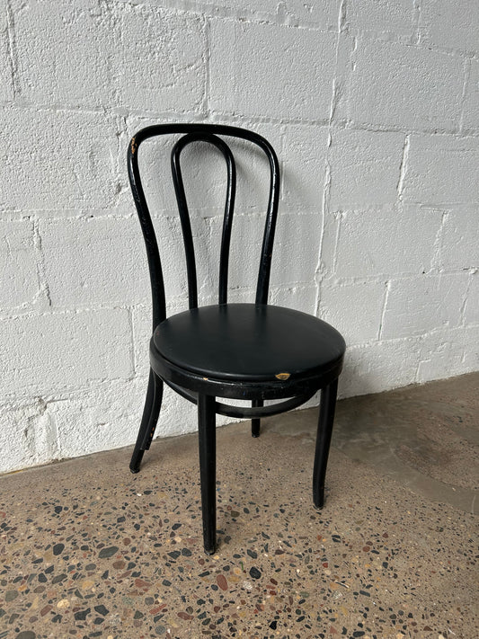Black Bentwood Chair