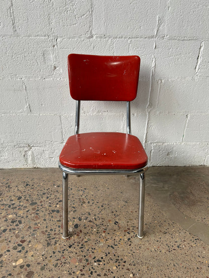 Red Sparkle Vinyl Chair (set of 3-4)