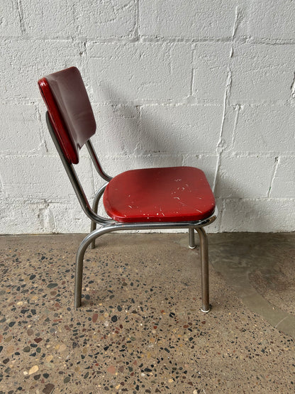 Red Sparkle Vinyl Chair (set of 3-4)