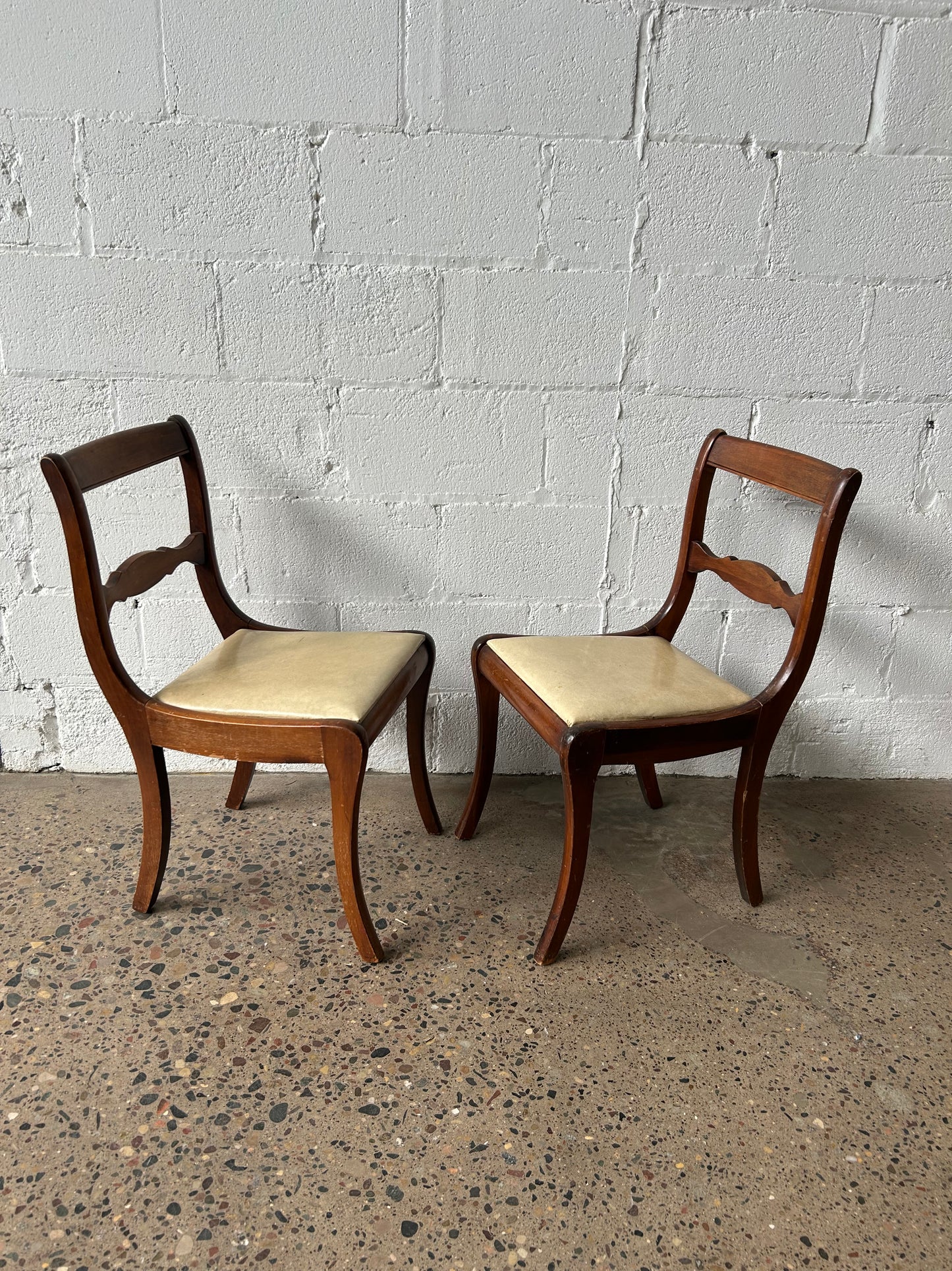 Mid Century Dining Chairs (set of 4)