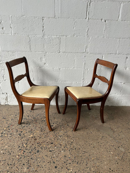 Mid Century Dining Chairs (set of 4)