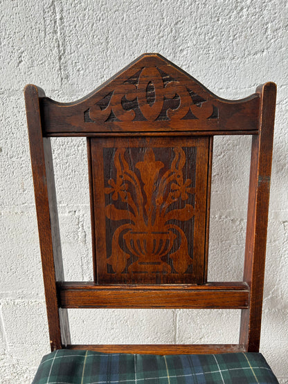 Victorian Carved Back Dining Chair (set of 2)