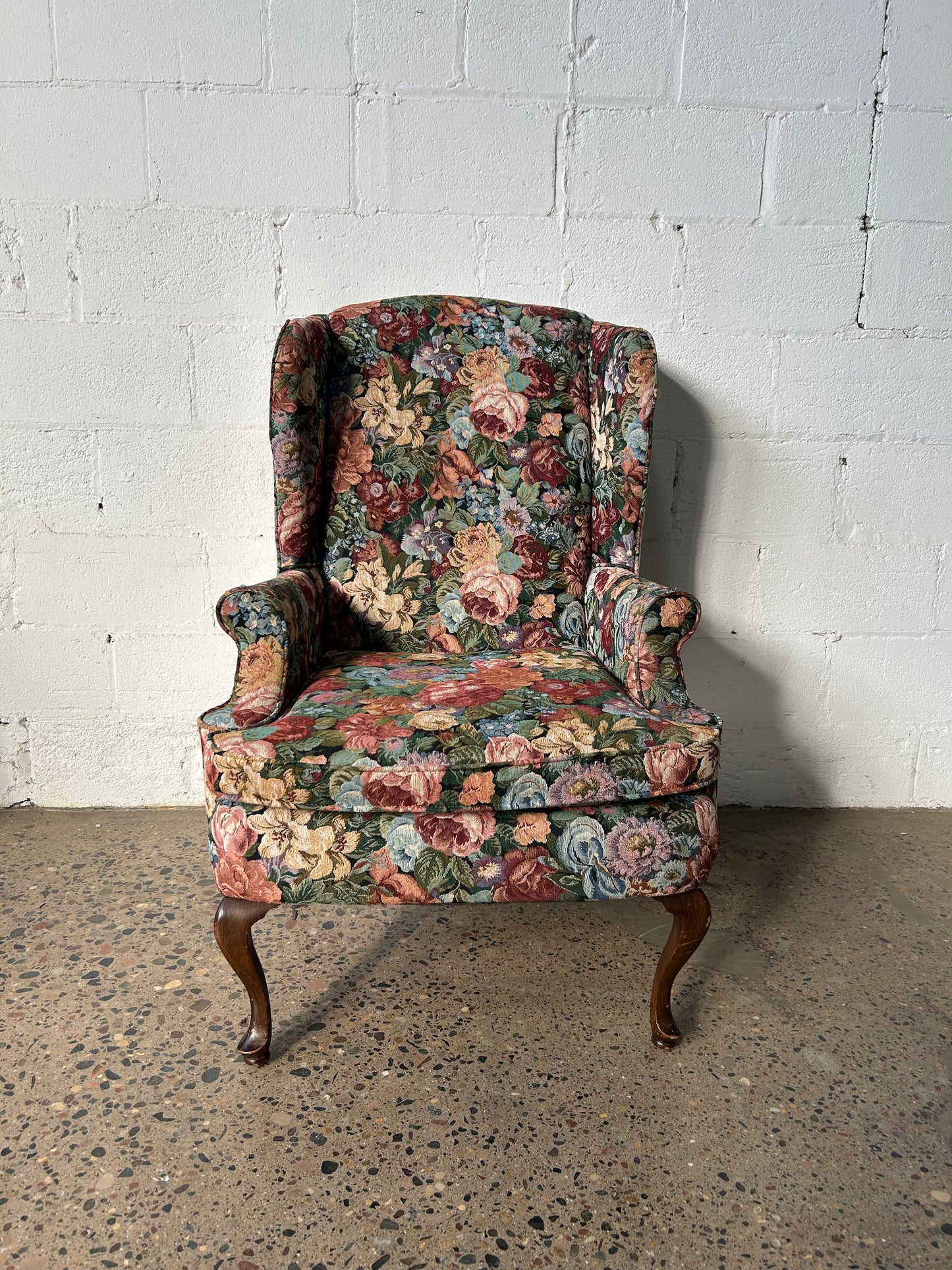 Floral Armchair