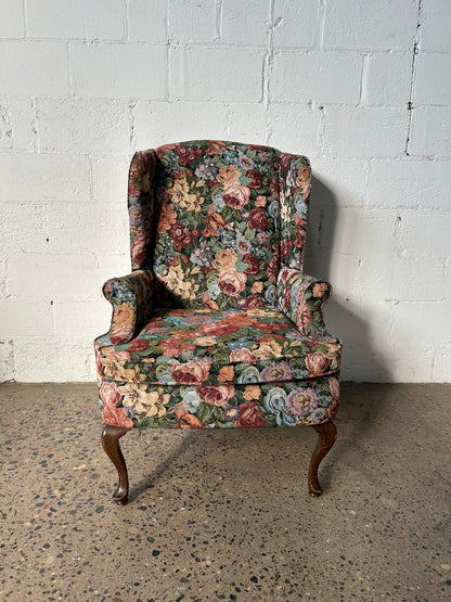 Floral Armchair
