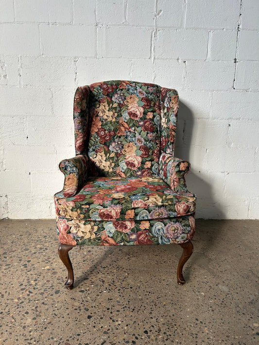 Floral Armchair