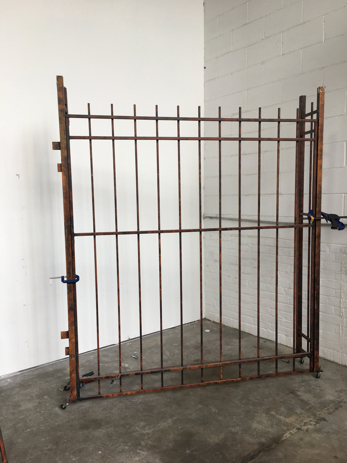 Rusty Metal Gate- One side