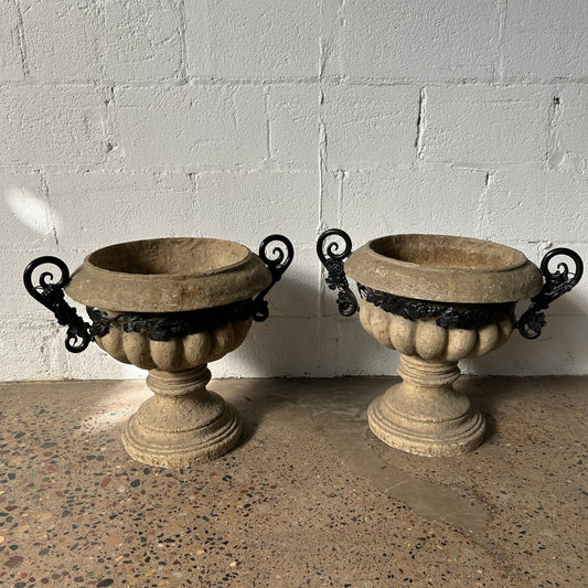 Concrete Urn- Set of 2