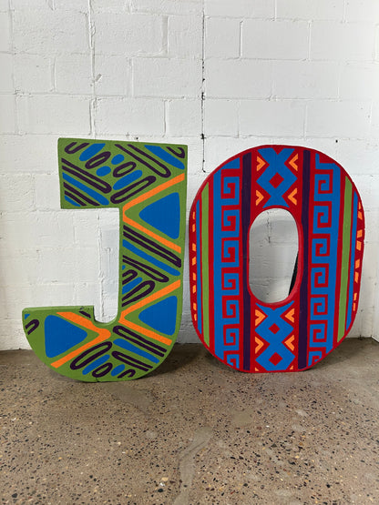 JOSEPH Cut-out Letters