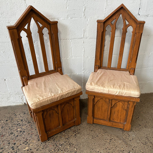 Wood Cathedral Throne
