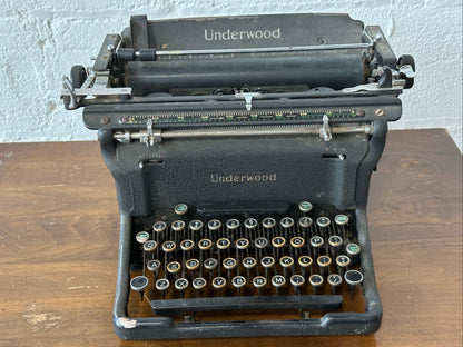 Black Underwood Typewriter