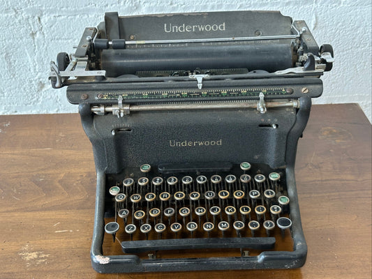 Black Underwood Typewriter