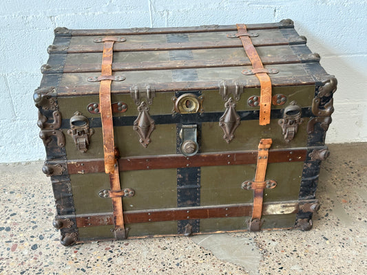 Olive Steamer Trunk