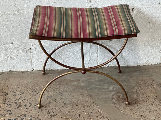 Bronze Curved Stool