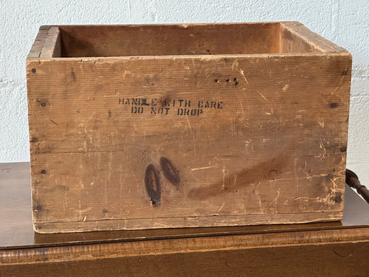Handle With Care Crate
