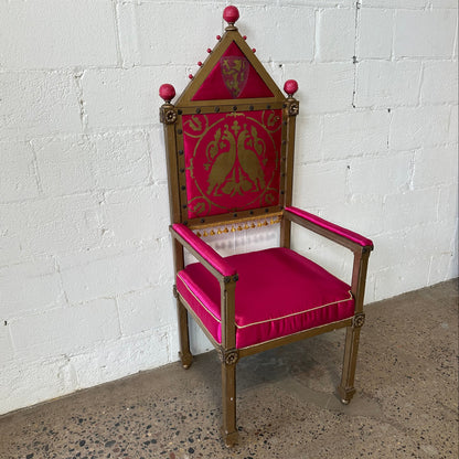 Medieval Pink Throne