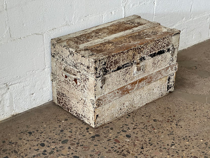 White Metal Trunk