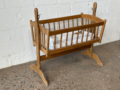 Wooden Rocking Bassinet