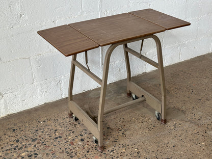 Laminate and Metal Tech Cart