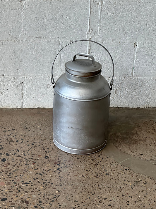 Medium Chrome Milk Pail