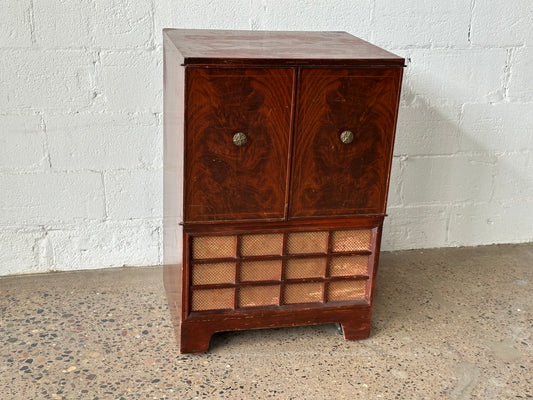 Vintage Mahogany TV Cabinet