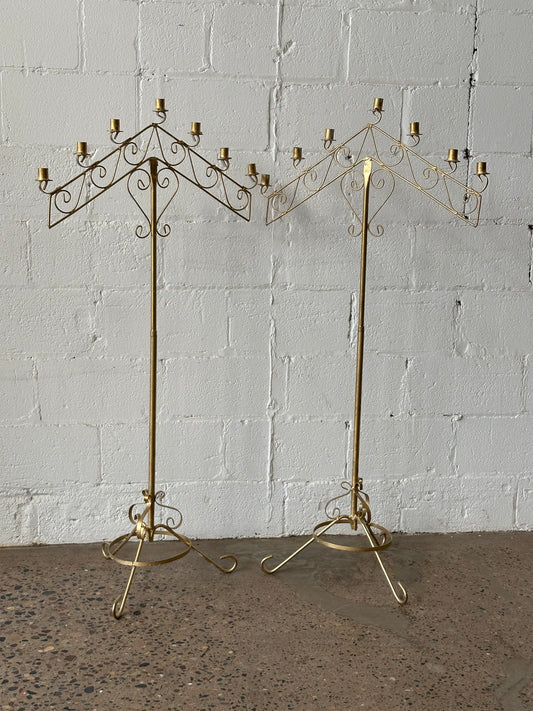 Small Standing Candelabra- Set