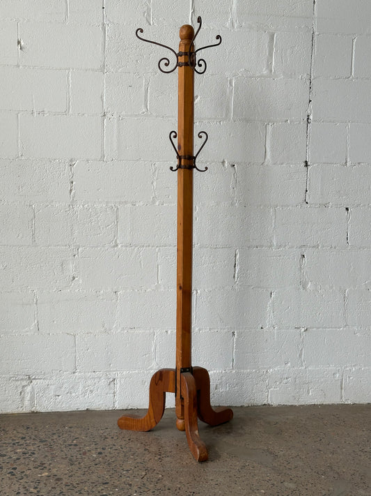 Chunky Rustic Coat Rack