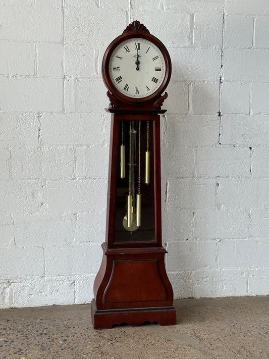 Mahogany Grandmother Clock