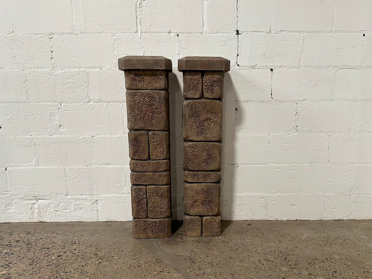Square Column Stone. Join Stone Set- Square Column – Next Stage Rental and Market