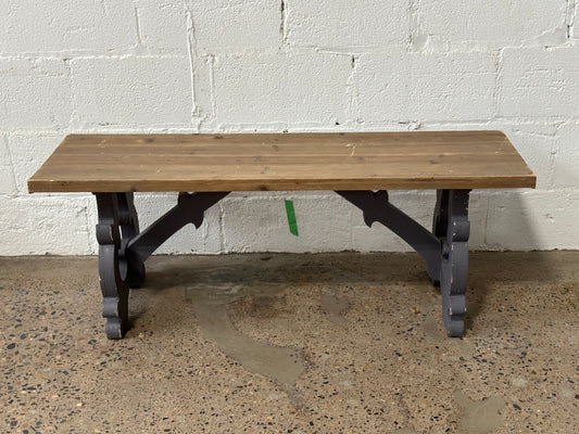 Lyre Legged Bench