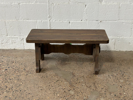 Small Wood Bench