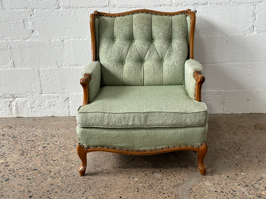 Pale Green Armchair