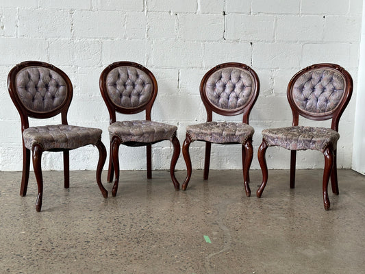 Lavender Upholstered Dining Chair
