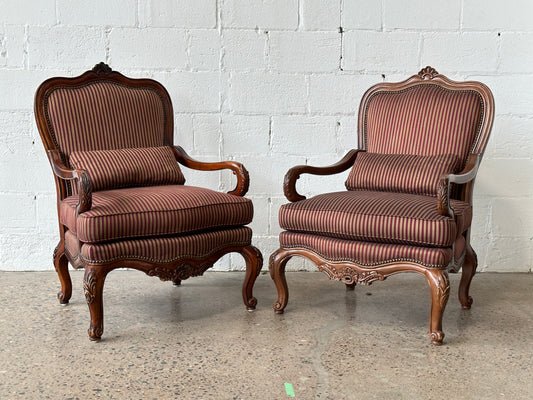 Striped Armchair