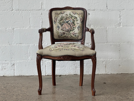 Embroidered Dining Chair
