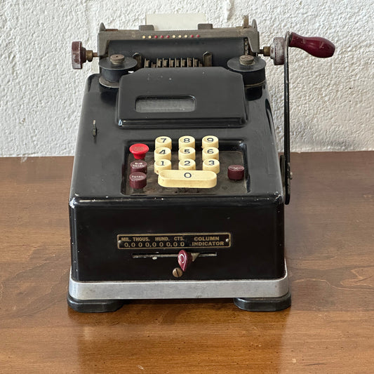 Black Remington Rand Adding Machine