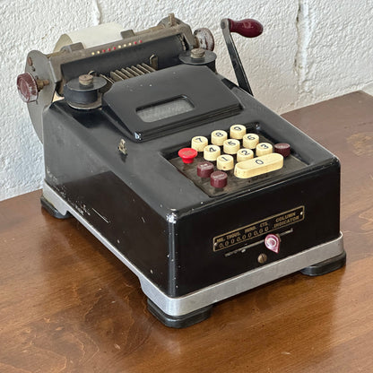Black Remington Rand Adding Machine