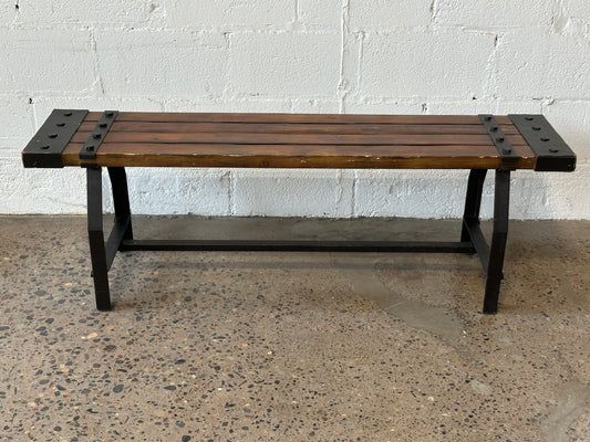 Medieval Rustic Bench