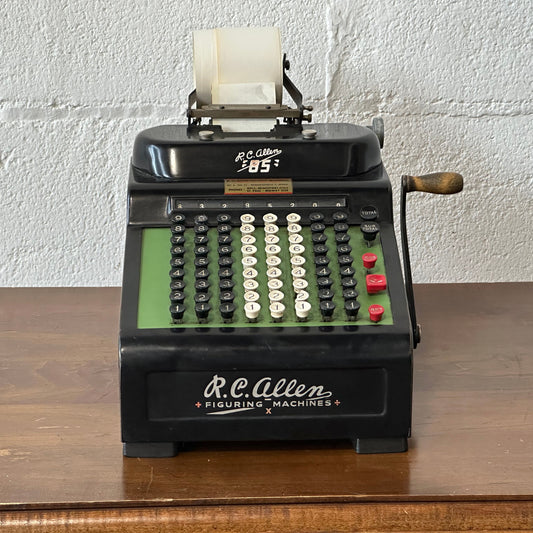 RC Allen 85 Adding Machine