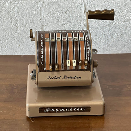 Paymaster Adding Machine