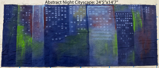 Cityscape at Night Backdrop